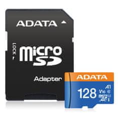 A-Data Adata/micro SDXC/128GB/100MBps/UHS-I U1/Class 10/+ Adapter