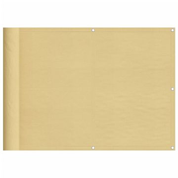 Vidaxl Balkonsko platno peščeno 75x300 cm 100 % poliestrski oxford