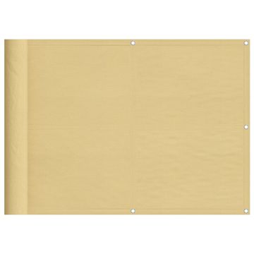 Vidaxl Balkonsko platno peščeno 75x800 cm 100 % poliestrski oxford