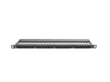 Lanberg LAE PPU5-0024-B Patch panel, 24 vrat, 0.5U, črn