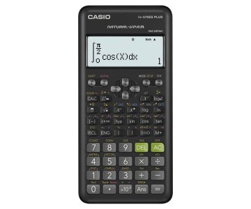 shumee CASIO ZNANSTVENI KALKULATOR FX-570ESPLUS-2-B, 417 FUNKCIJ, 77X162MM, ČRN