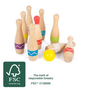 Small foot Kegljice za majhne noge Aktivno