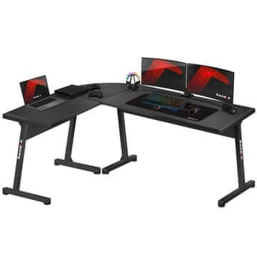 Huzaro Hero 6.0 gaming pisalna miza, črna