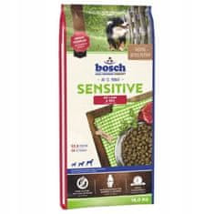 Bosch BOSCH Sensitive Lamb&amp;Rice - suha hrana za pse - 15 kg