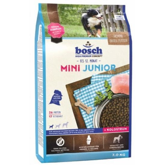 Bosch BOSCH Mini Junior - suha hrana za pse - 3 kg