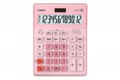 shumee CASIO PISARNIŠKI KALKULATOR GR-12C-PK ROZA 12 DIGITALNI ZASLON