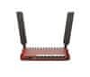 Mikrotik Mikrotik L009UiGS-2HaxD-IN brezžični usmerjevalnik Gigabit Ethernet rdeč, enopasovni (2.4 GHz), Wi-Fi 6, 8 LAN vrat