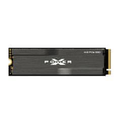 Silicon Power SSD Silicon Power XD80 M.2 2TB PCIe 3.0 NVMe, Hitrost branja 3400 MB/s, Hitrost pisanja 3000 MB/s