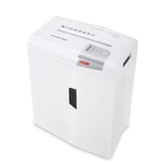 HSM HSM shredstar X6pro uničevalnik dokumentov, 2 x 15 mm, 6 listov, ločen mehanizem za uničevanje CD-jev, srebrno-bela