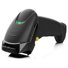 Qoltec Qoltec 50853 Laserski čitalnik črtnih kod 1D | 2D | Črna