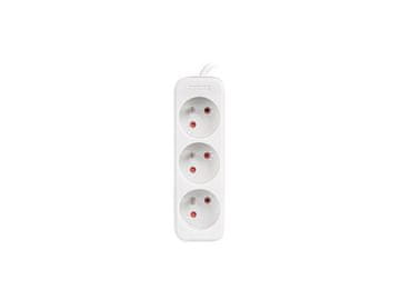 Lanberg Podaljšek LANBERG PS0-03E-0150-W, 1,5 m, 3x 230V, črn