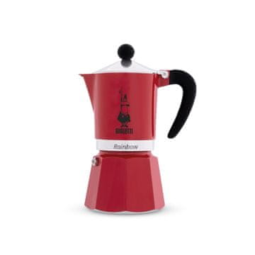 BIALETTI Kavni aparat BIALETTI RAINBOW 1TZ 60 ml Rdeč
