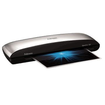 Fellowes Fellowes Spectra A3 hladni/hladni laminator, črn in sivo, zmogljivost 32 cm, 0.4 mm debeline, idealen za domačo uporabo