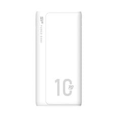 Silicon Power SILICON POWER QP15 Powerbank Zunanja baterija 10000 mAh 2x USB QC 3.0 1x USB-C PD (SP10KMAPBKQP150W) Bela