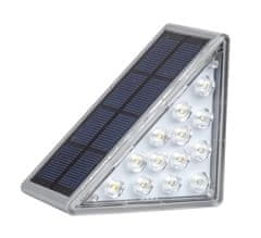 M.A.T Group Solarna stopniščna luč 8x5,5x8cm 13LED Bela svetloba, PH