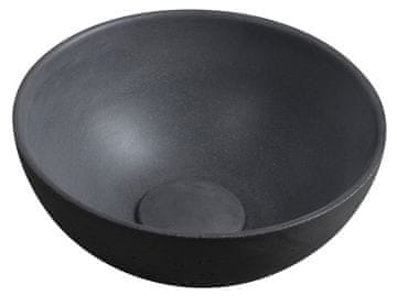 SAPHO MINOR Antracitno Betonsko Umivalnik za Pult, Ø 26cm