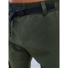 Dstreet Moške bojne hlače zelene ux4304 XXL