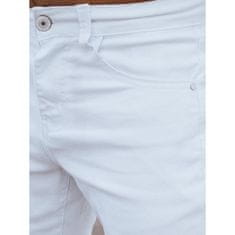 Dstreet Moške hlače iz džinsa bele barve ux4194 s32