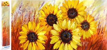 Norimpex Diamantna slika Lepe sončnice 80x40cm