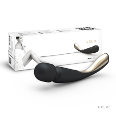 Lelo Smart Wand srednje črn masažni vibrator