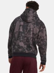 Under Armour Pulover Curry Acid Wash Hoodie-GRY M