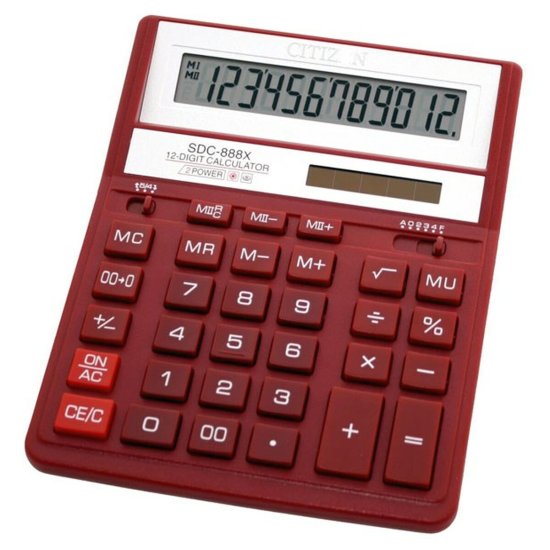 slomart financial calculator citizen sdc-888x 15,8 x 20,3 x 3,1 cm
