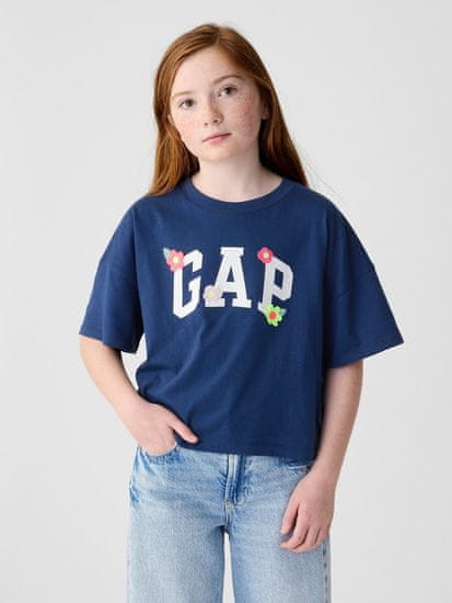 Gap Otroška majica z logotipom