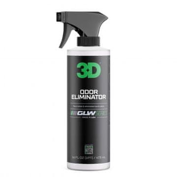 3D CAR CARE 3D GLW Series Odor Eliminator sredstvo za odstranjevanje vonjav, 473 ml
