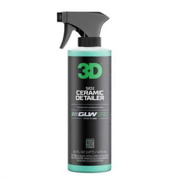 3D CAR CARE 3D GLW Series SIO Ceramic Detailer, 473 ml
