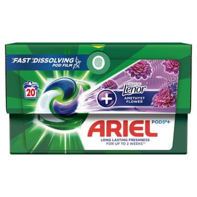  Ariel Amethyst Flower pralne kapsule, 20/1