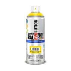 PINTYPLUS Barva v razpršilu Pintyplus Evolution RAL 1021 na vodni osnovi Sončno rumena 400 ml