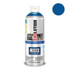 PINTYPLUS Barva v razpršilu Pintyplus Evolution RAL 5010 Gentian Blue na vodni osnovi 400 ml