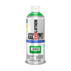 PINTYPLUS Barva v razpršilu Pintyplus Evolution RAL 6018 na vodni osnovi Rumeno zelena 400 ml