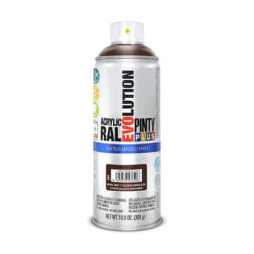 PINTYPLUS Barva v razpršilu Pintyplus Evolution RAL 8017 na vodni osnovi Čokolada 400 ml