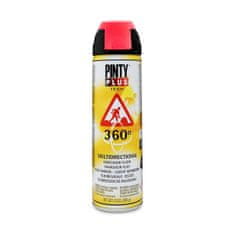 PINTYPLUS Barva v razpršilu Pintyplus Tech T107 360º rdeča 500 ml