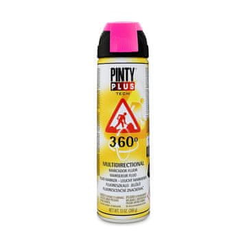 PINTYPLUS Barva v razpršilu Pintyplus Tech T184 360º Fuksija 500 ml