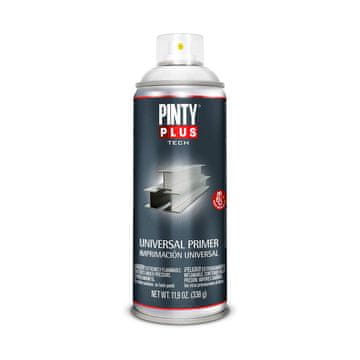 PINTYPLUS Barva v razpršilu Pintyplus Tech I101 Universal 400 ml Tiskanje bela