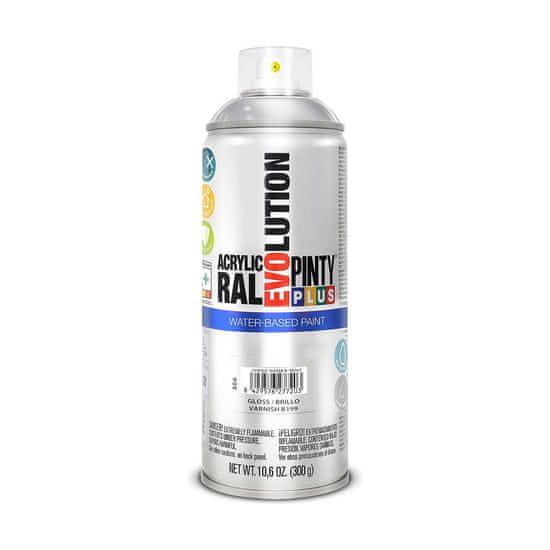 PINTYPLUS Lak v razpršilu Pintyplus Evolution B199 na vodni osnovi 400 ml Brezbarvno