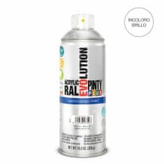 PINTYPLUS Lak v razpršilu Pintyplus Evolution B199 na vodni osnovi 400 ml Brezbarvno