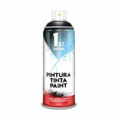 BigBuy Barva v razpršilu 1st Edition 641 Absolutna črna 300 ml