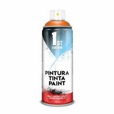 BigBuy Barva v razpršilu 1st Edition 645 Danger Orange 300 ml