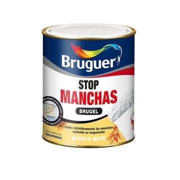 BigBuy Barva Bruguer 5056560 Brez vonja proti madežem bela 750 ml mat