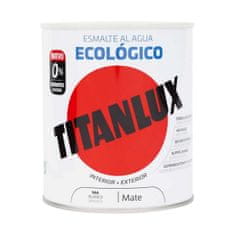 BigBuy Akrilni lak Titanlux 02t056614 Ecological 250 ml White Matt