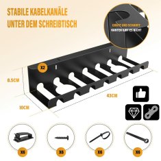 BigBuy Organizator za kable (obnovljen A)