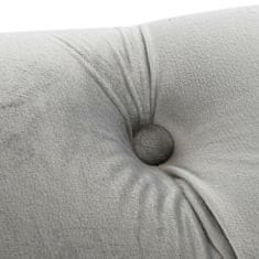 DKD Home Decor Sedežna garnitura DKD Home Decor svetlo siva poliester kovina (188 x 92 x 81 cm)