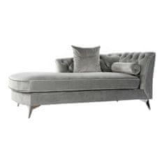 DKD Home Decor Sedežna garnitura DKD Home Decor svetlo siva poliester kovina (188 x 92 x 81 cm)