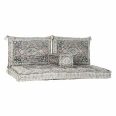 DKD Home Decor Fotelj DKD Home Decor 8424001817504 Green Multicolor 155 x 76 x 65 cm