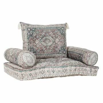 DKD Home Decor Fotelj DKD Home Decor 8424001817511 Cotton Green (90 x 50 x 55 cm)