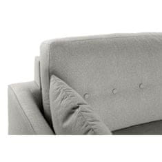 DKD Home Decor Sedežna garnitura DKD Home Decor Siva Poliester Kovina (240 x 160 x 85 cm)