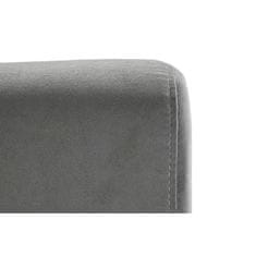 DKD Home Decor Fotelj DKD Home Decor Naravno sivo platno Gumijasti les (66 x 85 x 81 cm)